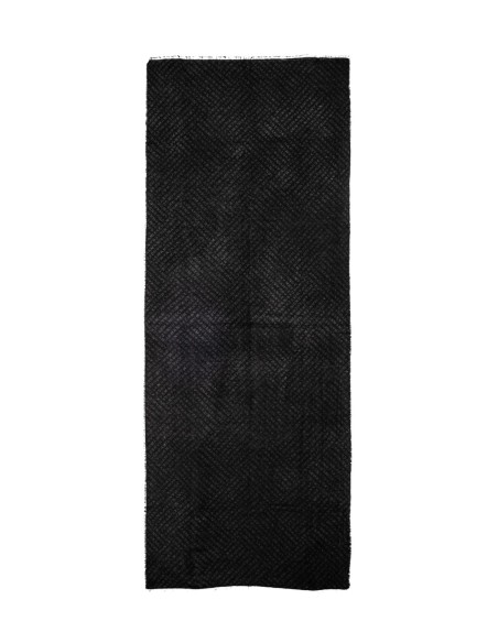Écharpe homme Armani Exchange noire imprimée | choixmode.fr
