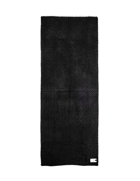 Écharpe homme Armani Exchange noire imprimée | choixmode.fr