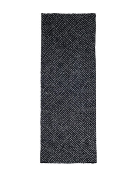 Écharpe homme Armani Exchange bleue imprimée | choixmode.fr