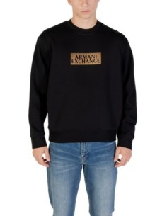 Sweat homme Armani Exchange noir imprimé | choixmode.fr
