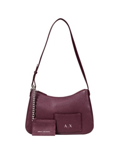 Sac à main femme Armani Exchange bordeaux | choixmode.fr