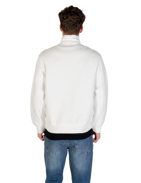 Sweat homme Armani Exchange blanc stretch | choixmode.fr