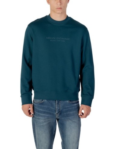 Sweat homme Armani Exchange vert coton | choixmode.fr
