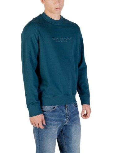 Sweat homme Armani Exchange vert coton | choixmode.fr