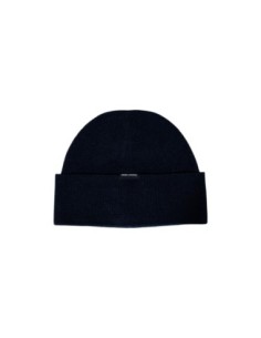 Bonnet homme Armani Exchange bleu laine coton | choixmode.fr