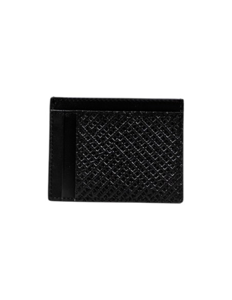 Portefeuille homme Armani Exchange noir cuir compact | choixmode.fr