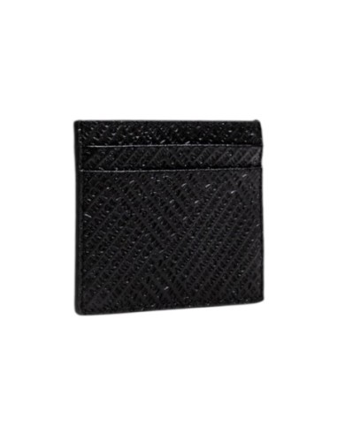 Portefeuille homme Armani Exchange noir cuir compact | choixmode.fr