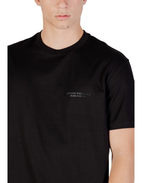 T-shirt homme Armani Exchange noir imprimé | choixmode.fr