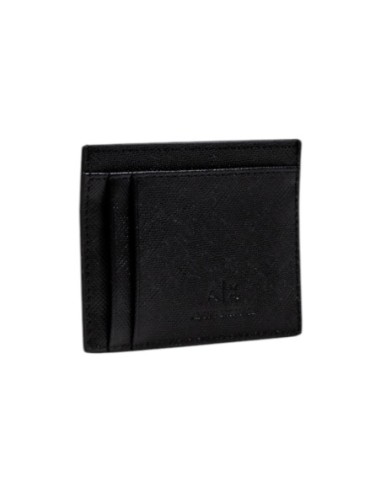 Portefeuille homme Armani Exchange cuir noir imprimé | choixmode.fr