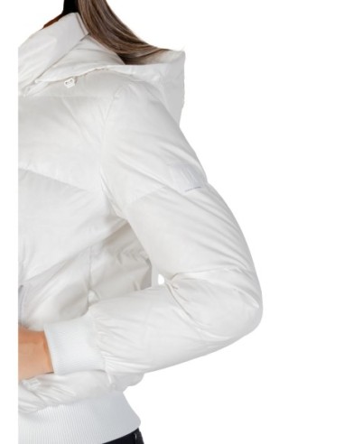 Veste femme Armani Exchange blanche à capuche | choixmode.fr