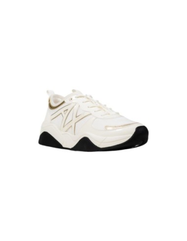 Baskets femme Armani Exchange dorées | choixmode.fr
