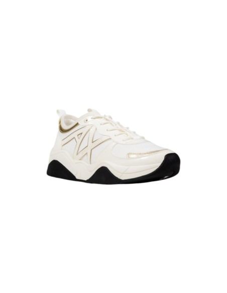 Baskets femme Armani Exchange dorées | choixmode.fr