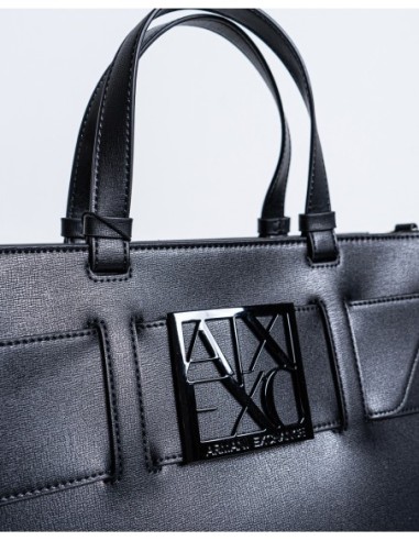 Sac à main femme Armani Exchange noir grand format | choixmode.fr