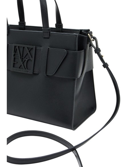 Sac à main femme Armani Exchange noir grand format | choixmode.fr