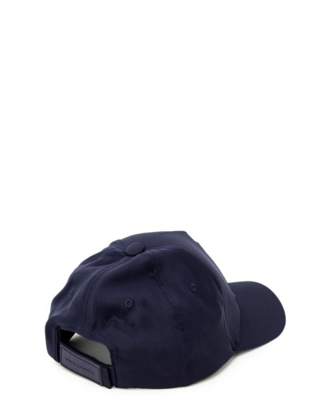 Casquette homme Armani Exchange bleue imprimée | choixmode.fr