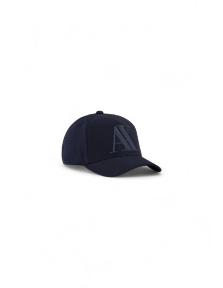 Casquette homme Armani Exchange bleue imprimée | choixmode.fr