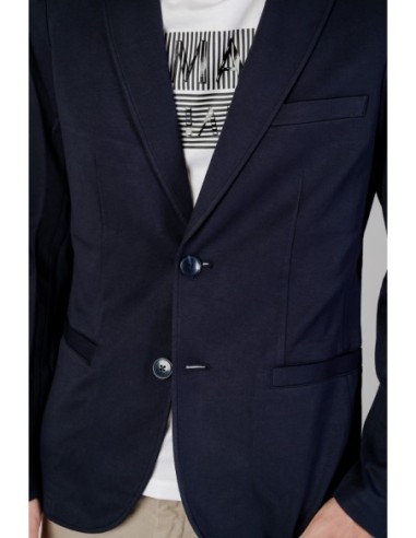 Veste homme Armani Exchange bleue élégante | choixmode.fr