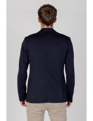 Veste homme Armani Exchange bleue élégante | choixmode.fr