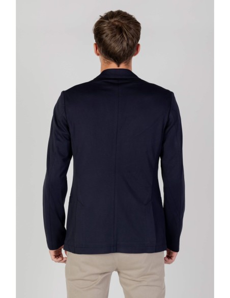 Veste homme Armani Exchange bleue élégante | choixmode.fr