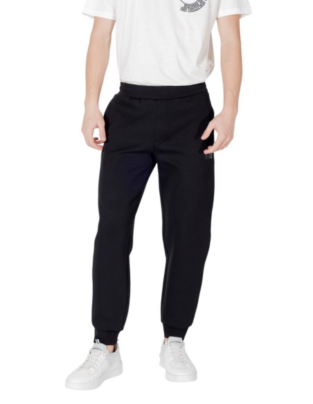 Pantalon homme Armani-Exchange noir à lacets | choixmode.fr