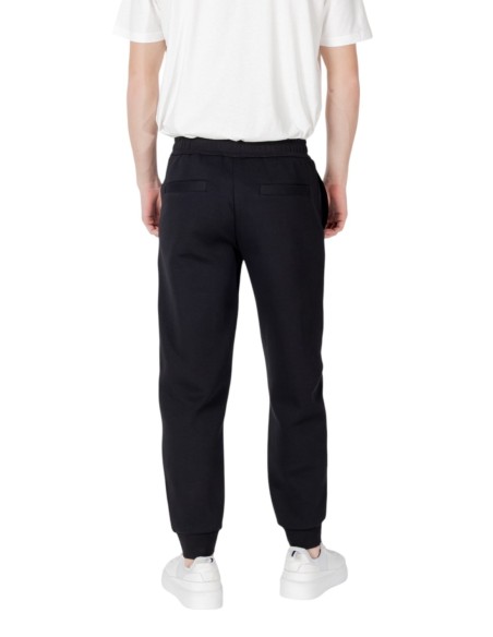 Pantalon homme Armani-Exchange noir à lacets | choixmode.fr