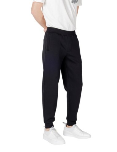 Pantalon homme Armani-Exchange noir à lacets | choixmode.fr