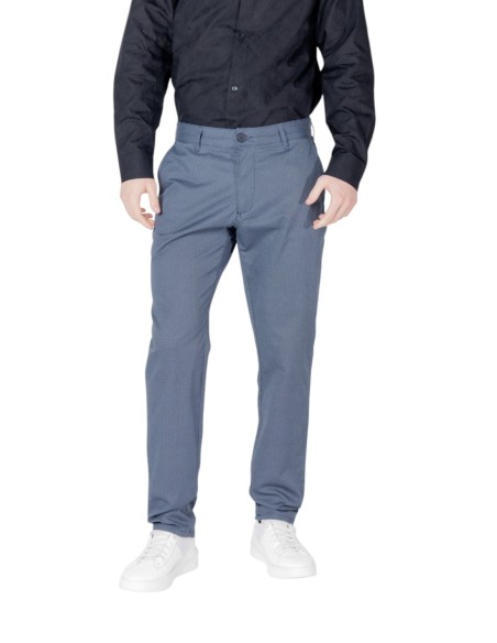 Pantalon homme Armani-Exchange bleu stretch | choixmode.fr