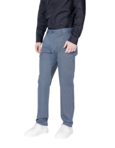 Pantalon homme Armani-Exchange bleu stretch | choixmode.fr