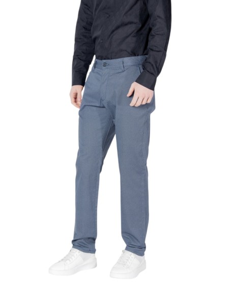 Pantalon homme Armani-Exchange bleu stretch | choixmode.fr