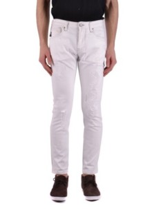 Jean homme Armani Jeans blanc stretch | choixmode.fr