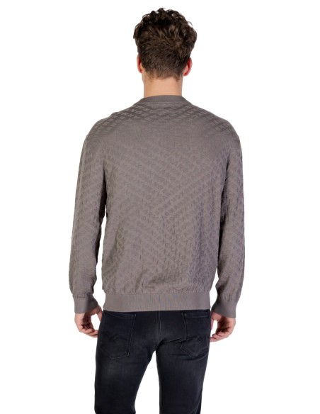 Pull homme Armani Exchange gris viscose | choixmode.fr