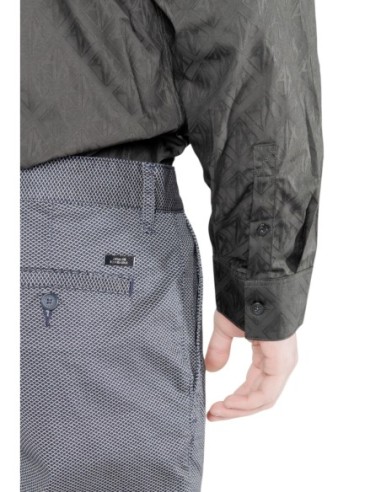 Pantalon homme Armani Exchange bleu stretch | choixmode.fr