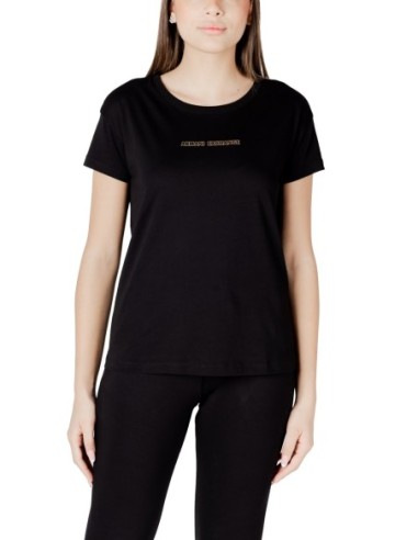 T-shirt femme Armani Exchange noir coton | choixmode.fr