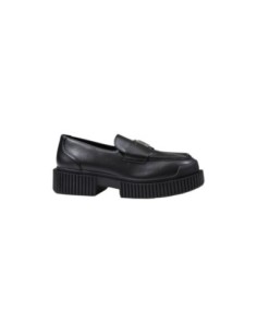 Mocassins femme Armani Exchange noirs cuir | choixmode.fr