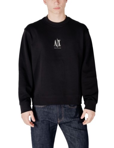 Sweat homme Armani Exchange noir col rond | choixmode.fr