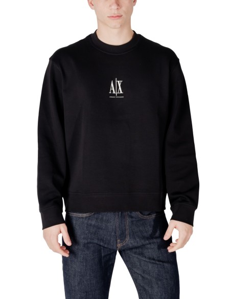 Sweat homme Armani Exchange noir col rond | choixmode.fr