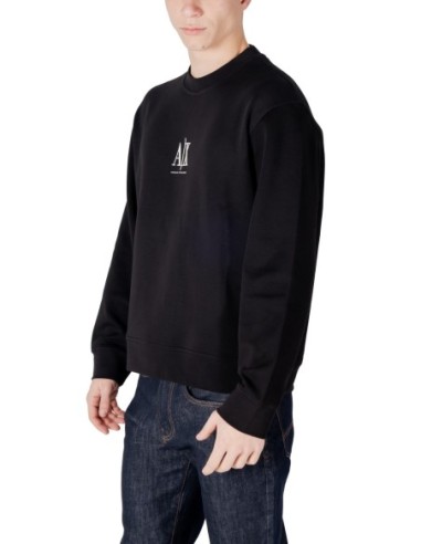 Sweat homme Armani Exchange noir col rond | choixmode.fr