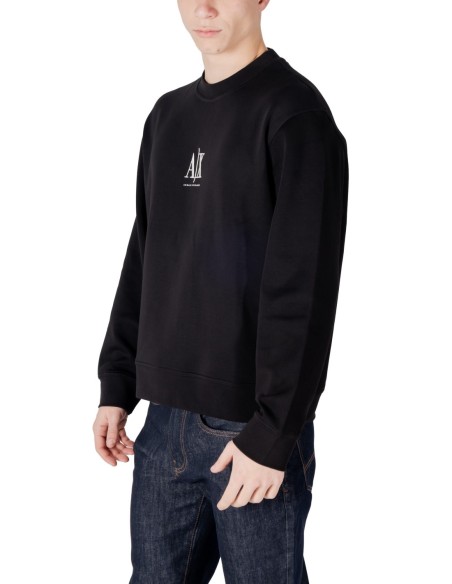 Sweat homme Armani Exchange noir col rond | choixmode.fr