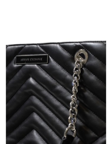 Sac à main femme Armani Exchange noir zippé | choixmode.fr