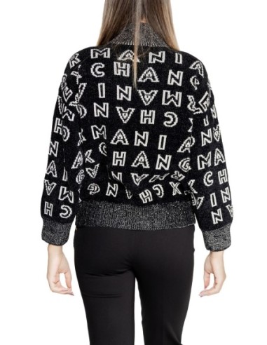Pull femme Armani Exchange noir imprimé | choixmode.fr