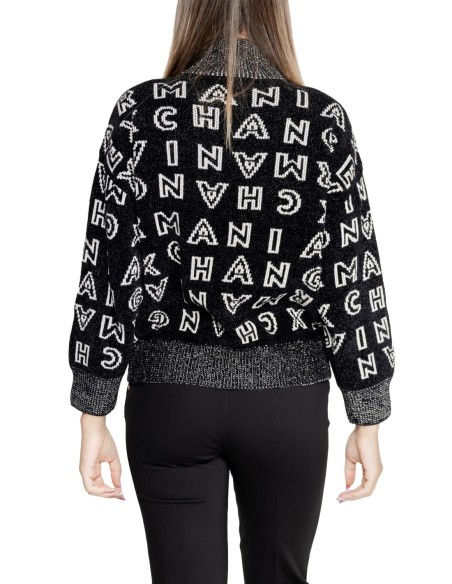 Pull femme Armani Exchange noir imprimé | choixmode.fr