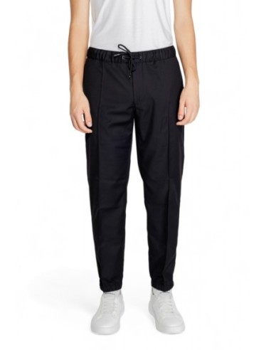 Pantalon homme Armani Exchange noir à lacets | choixmode.fr