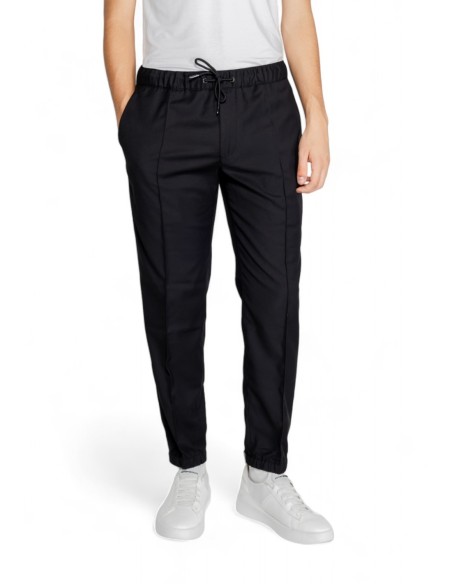 Pantalon homme Armani Exchange noir à lacets | choixmode.fr