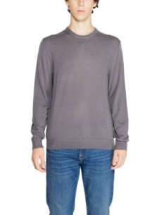 Pull homme Armani Exchange gris laine | choixmode.fr