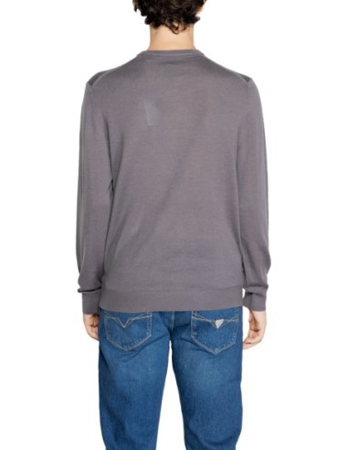 Pull homme Armani Exchange gris laine | choixmode.fr