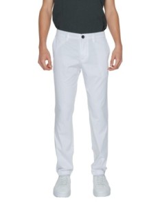 Pantalon homme Armani Exchange blanc stretch | choixmode.fr