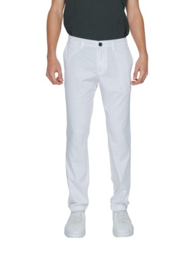 Pantalon homme Armani Exchange blanc stretch | choixmode.fr