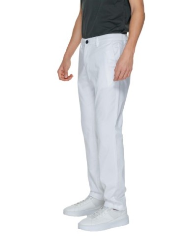 Pantalon homme Armani Exchange blanc stretch | choixmode.fr
