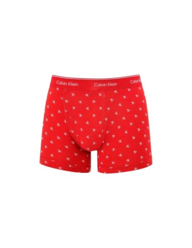 Boxer brief rouge Calvin Klein – lot de 3 coton naturel