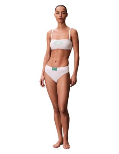 Bralette bandeau Calvin Klein Underwear blanche | choixmode.fr